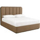Jamille Milliken Cognac Bed, King